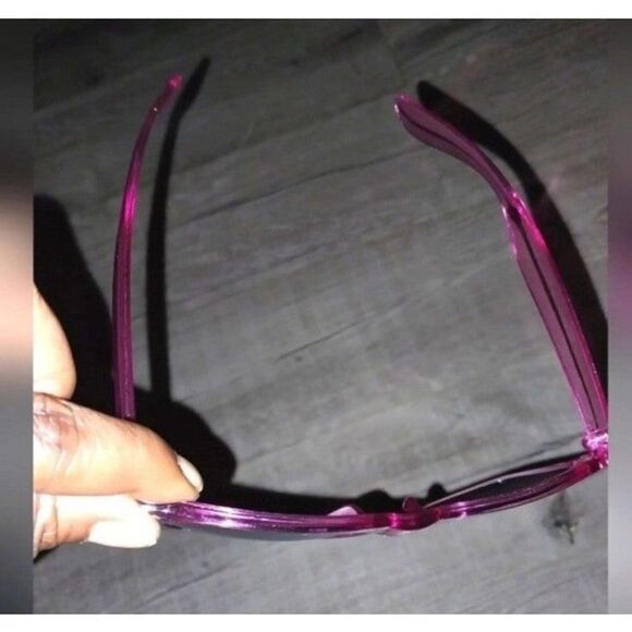 Unisex celeb style retro Translucent sunglasses